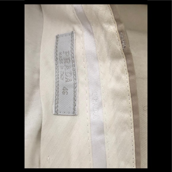 Prada Italian Size 46 Beige - Picture 2 of 2